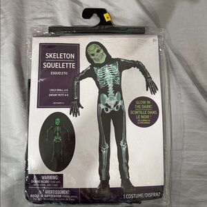 Glow in the Dark Skeleton Costume
